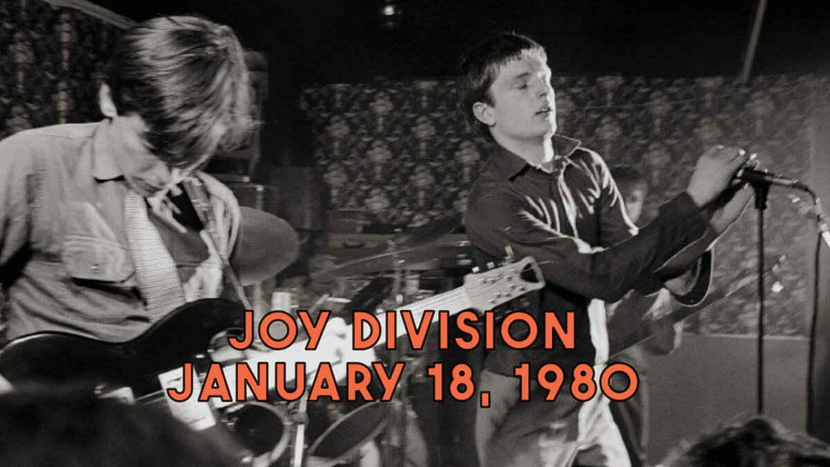 Joy Division – January 18 1980